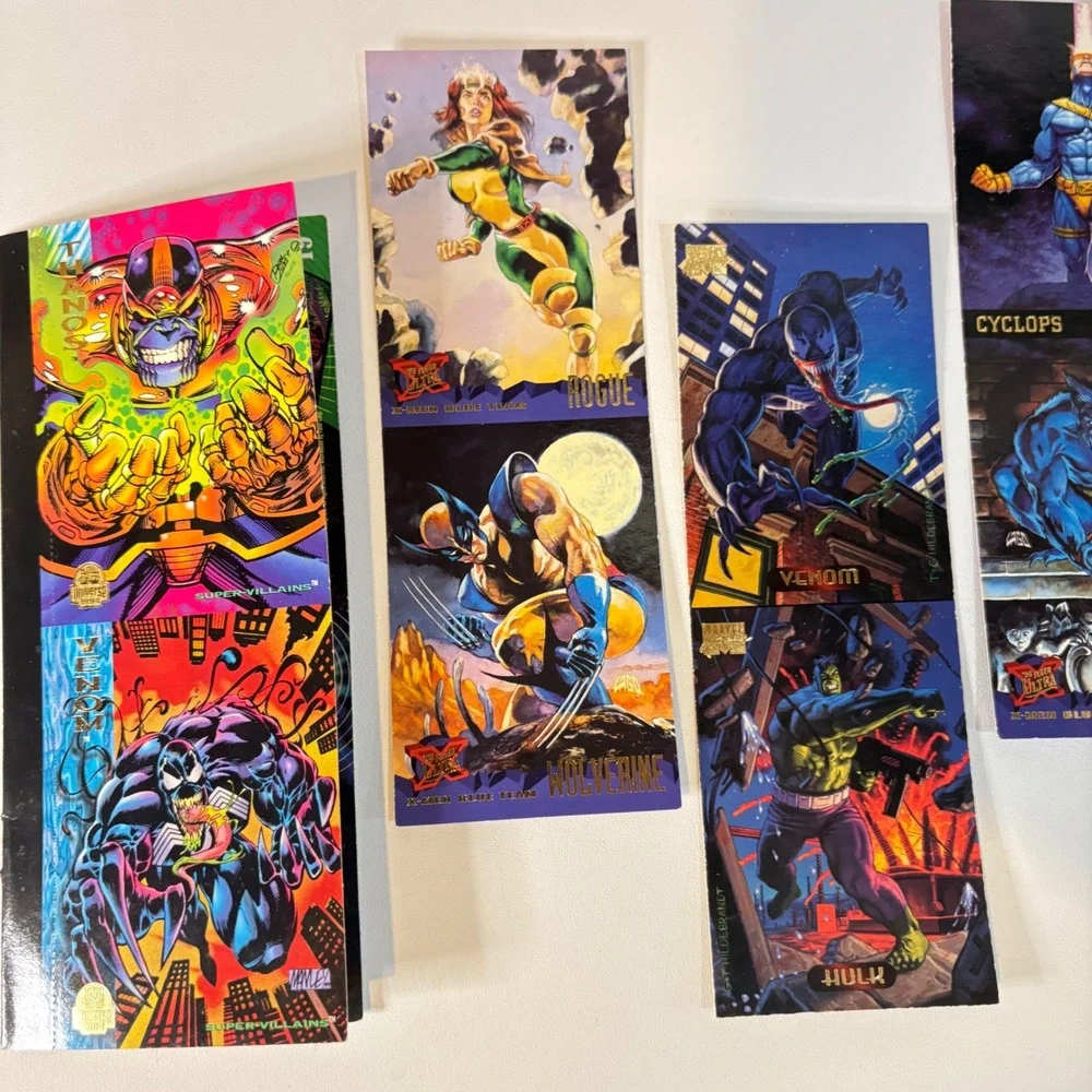 1994 Marvel Universe Fleer Ultra Trading Card Lot Wolverine Venom Thanos